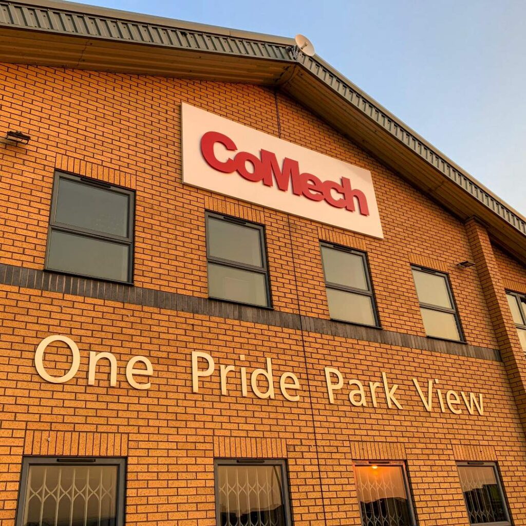 CoMech Exterior Signage
